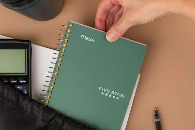 Five Star Spiral Notebook, Only $1.09 on Amazon (Reg. $4.99) card image