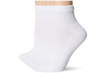 Hanes Women's Ankle Socks