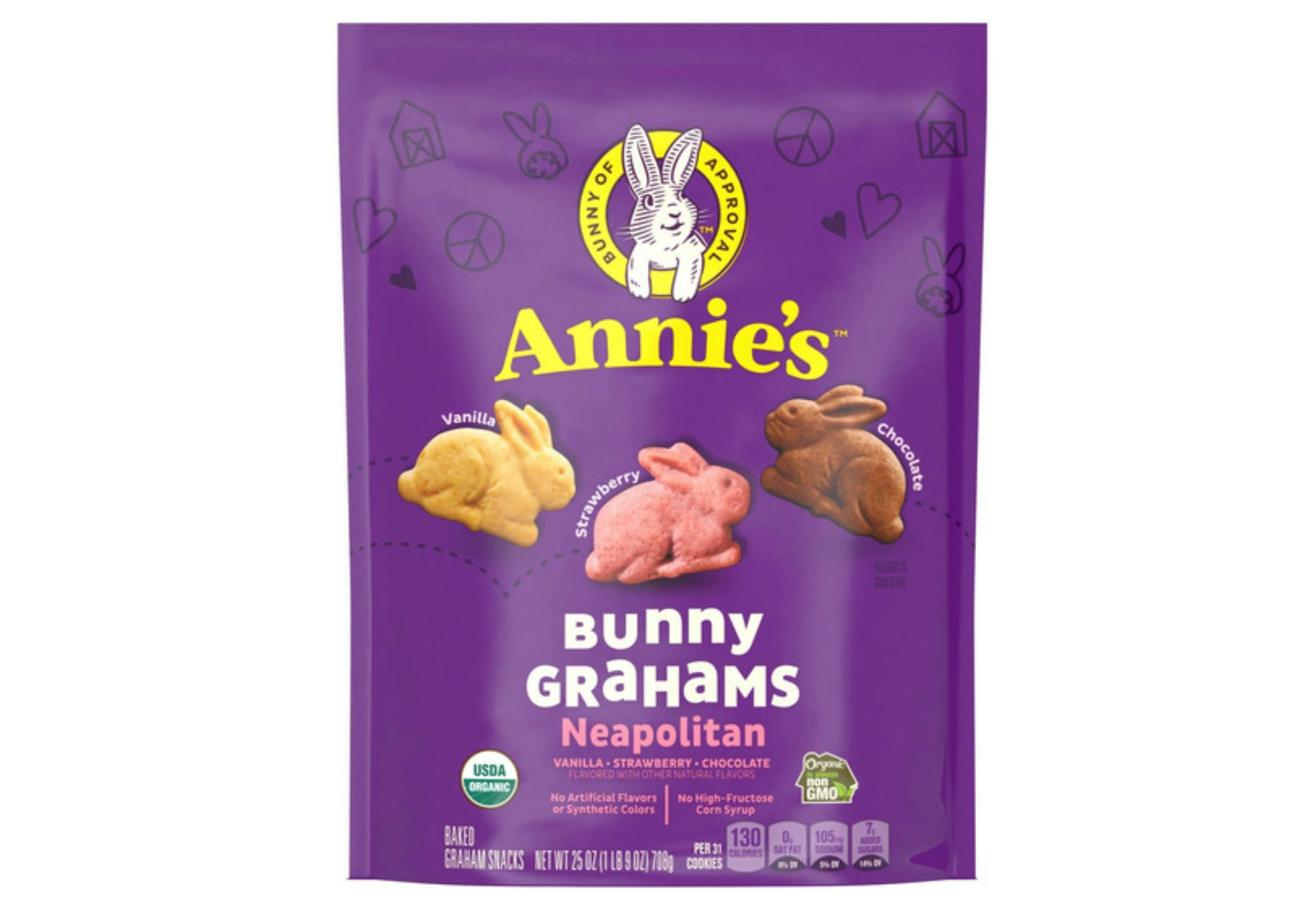 Annie's Neapolitan Grahams Crackers