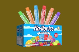 Fla-Vor-Ice Popsicle 100-Pack, as Low as $6.25 on Amazon card image