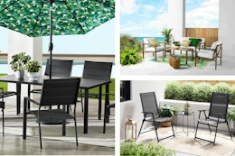 Hurry — Mainstays Patio Sets, as Low as $47 at Walmart card image