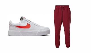 nike shoes and joggers