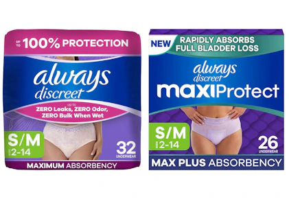 2 Always Discreet Products