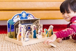 Melissa & Doug Wooden Nativity Set