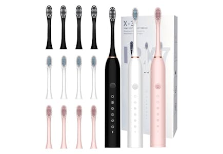 Electric Toothbrush 3-Pack