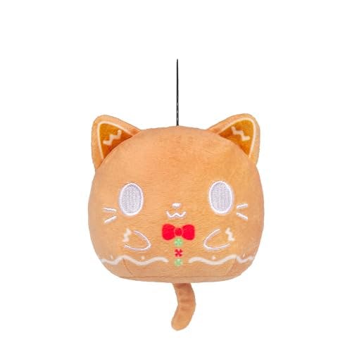 Plushie Gingerbread Cat Ornament