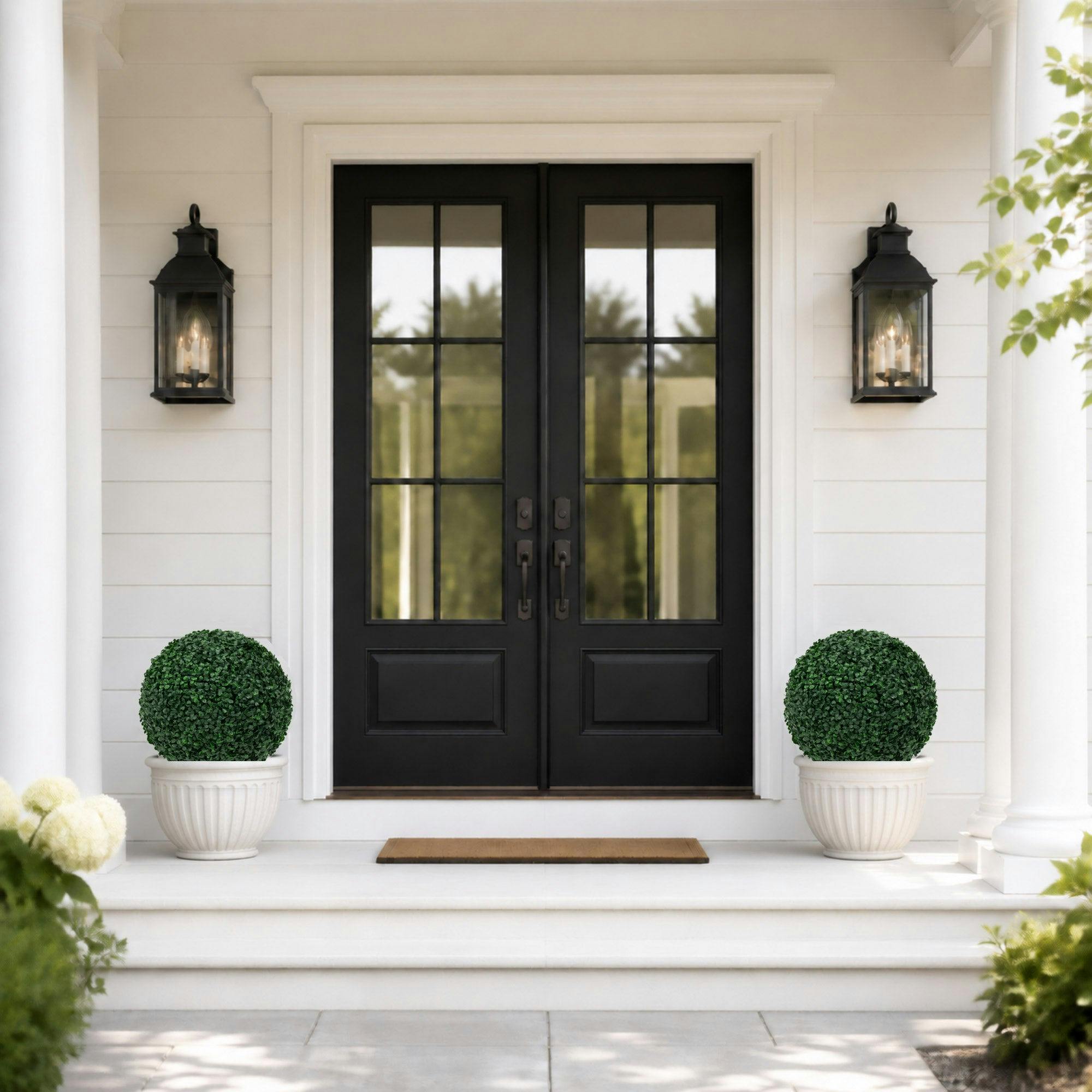Boxwood Topiary Balls 2-Pack