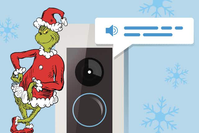 How to Get Holiday Ring Doorbell Sounds (Like Grinch Greetings) for FREE card image