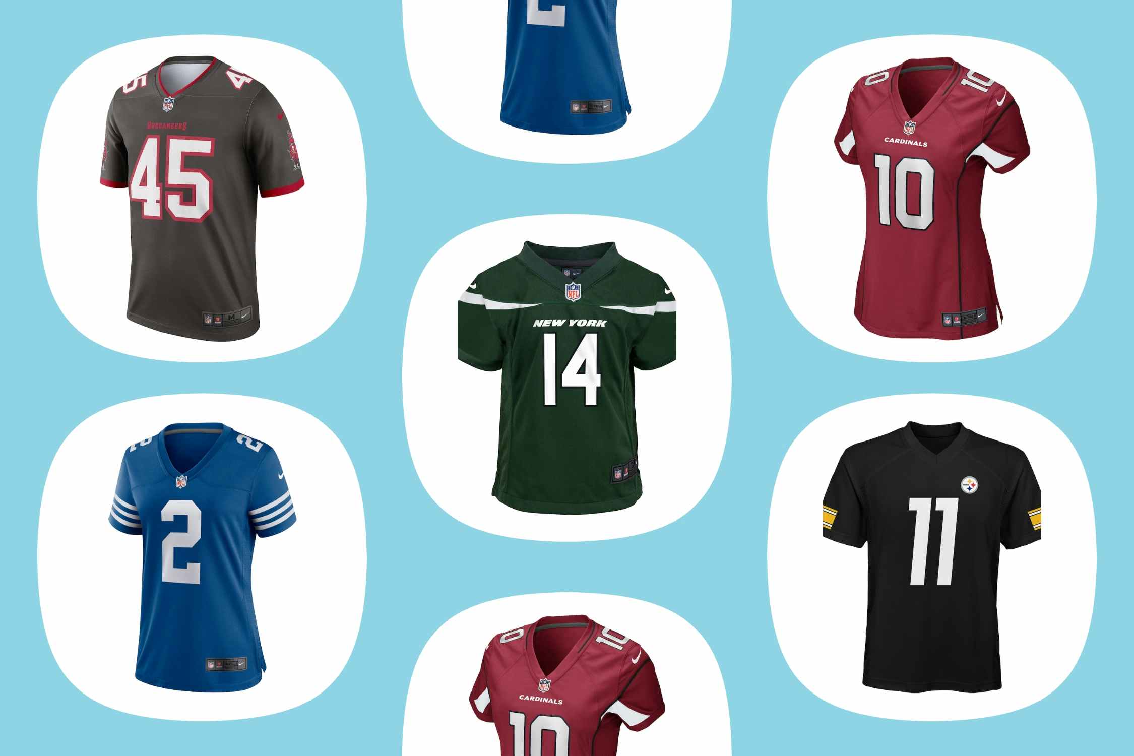 NFL Jersey Clearance: $11 Baby, $15 Kids, and $20 Adult Styles