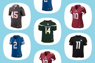 NFL Shop Clearance Jerseys for the Fam Feature Image