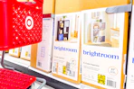 brightroom cube organizers sitting on a target shelf