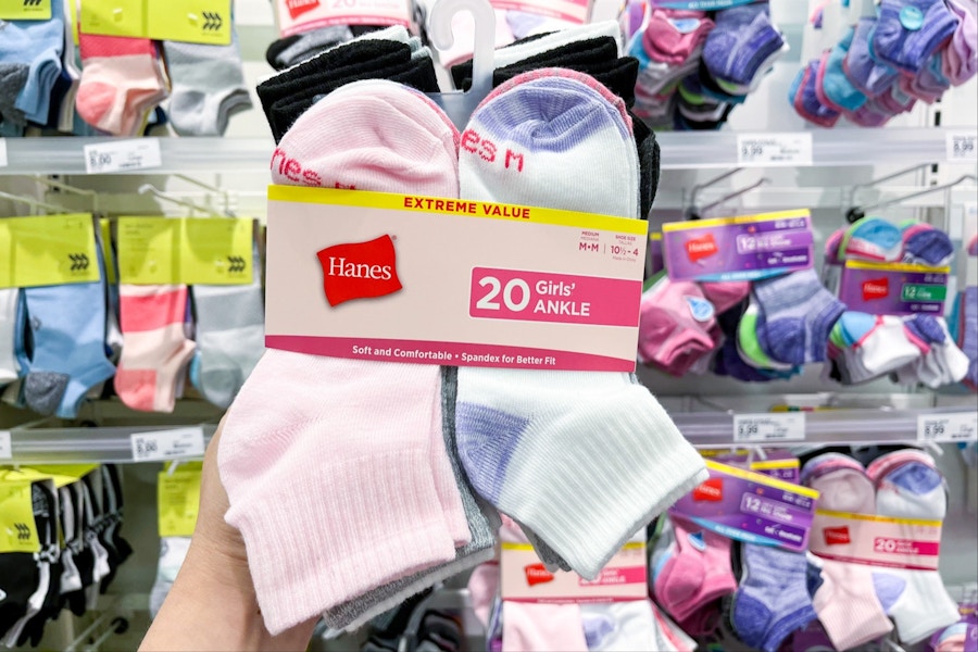 hanes-kids-ankle-socks-target2