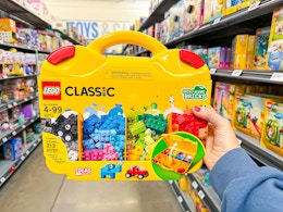 213-Piece Lego Creative Suitcase, Only $11.89 at Walmart card image