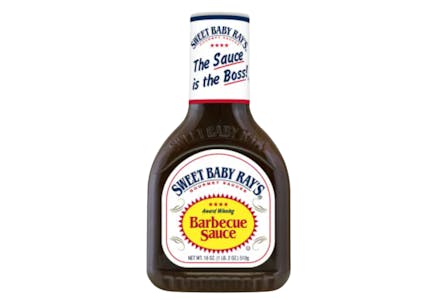 2 Sweet Baby Ray's Sauces