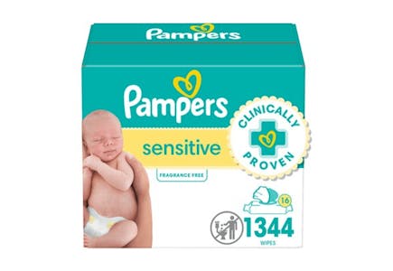 Pampers Sensitive Baby Wipes