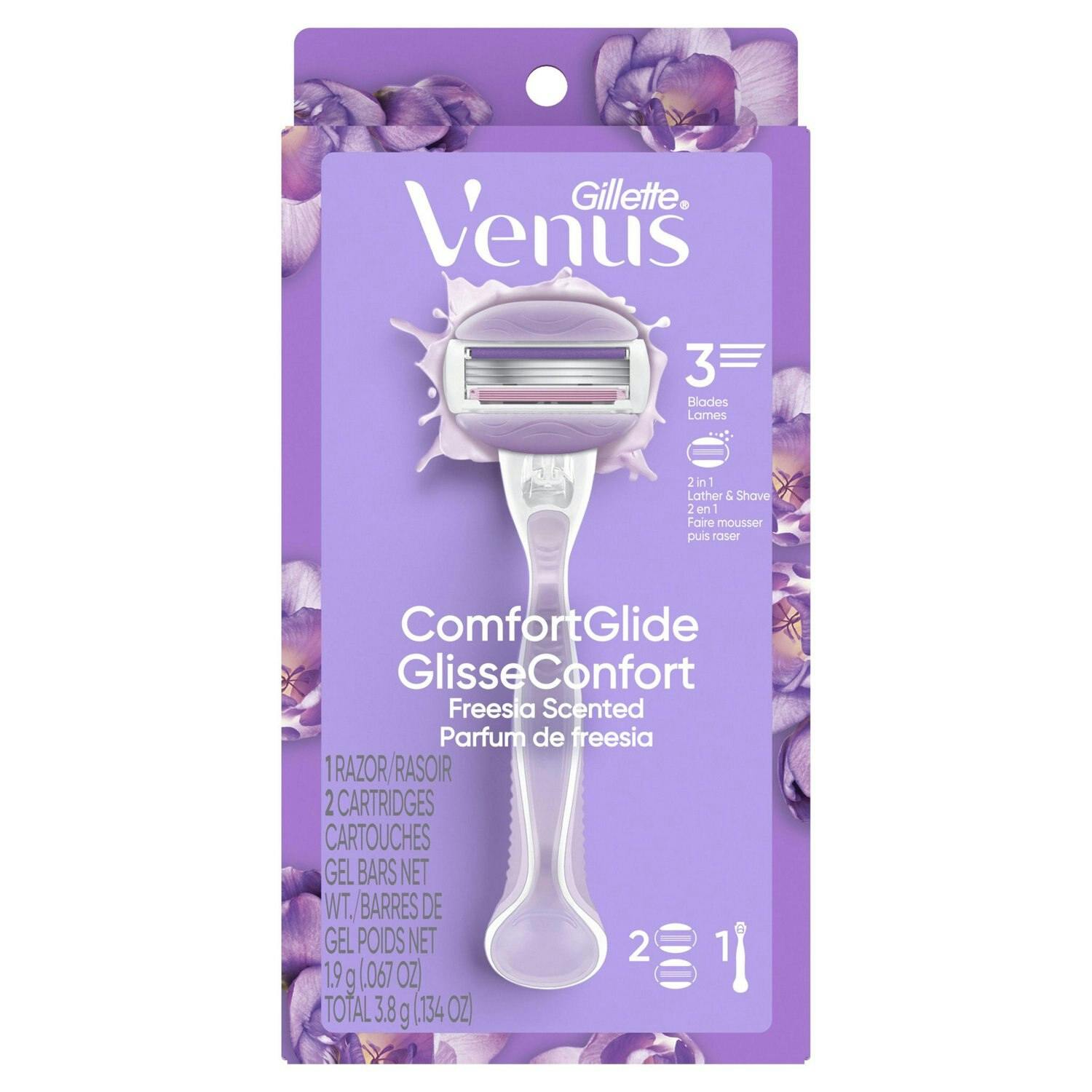 2 Gillette Venus ComfortGlide Razors
