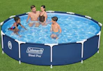 walmart coleman steel pro pool
