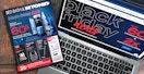 The Bed Bath & Beyond 2022 Black Friday ad and a laptop showing the Black Friday deals landing page on Bedbathandbeyond.com