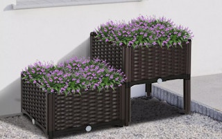 2-piece planter boxes