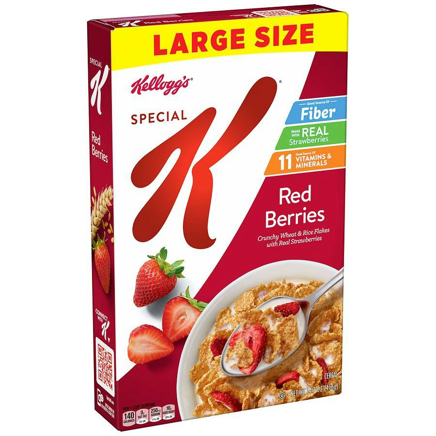 2 Special K Red Berries Cereals