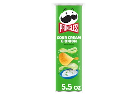 3 Pringles Potato Crisps