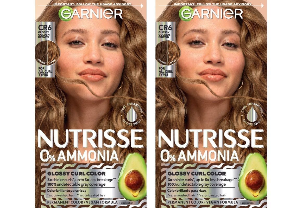 2 Garnier Nutrisse Hair Color Boxes