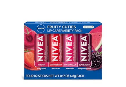 Nivea Lip Balm Variety Pack