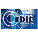 2 Orbit Peppermint Gum Packs