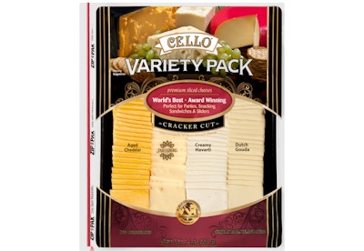 Cello Cracker Cut Sliced Cheeses