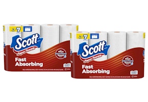 2 Scott Paper Towels