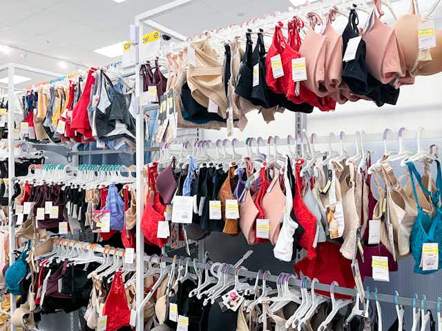 Massive Women's Bra Clearance, Up to 70% Off — As Low as $3.70 at Target card image