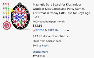 Amazon Magnetic Dart Board 2026 2