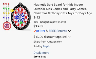 Amazon Magnetic Dart Board 2026 2