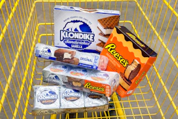Klondike items in a Dollar General cart