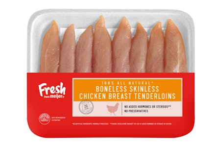 Chicken Tenderloins Packs, per lb
