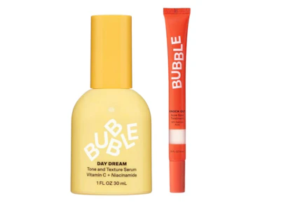 2 Bubble Skincare Products