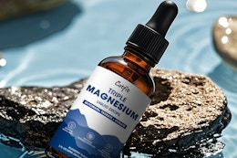 magnesium drops near water