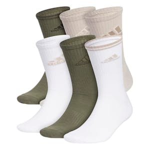 adidas Men's Athletic Crew Socks 6-Pack