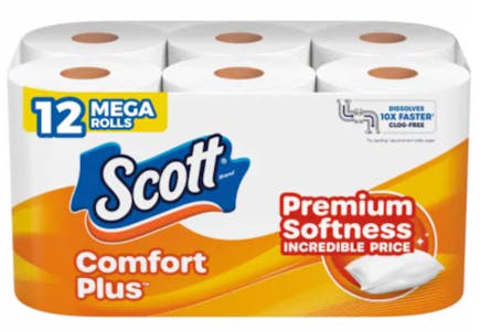Scott Comfort Plus Toilet Paper