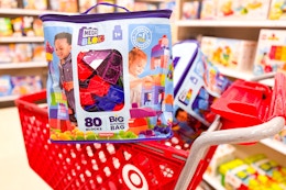 Mega Bloks Big Building Bag With 80 Pieces, Just $12 at Target card image