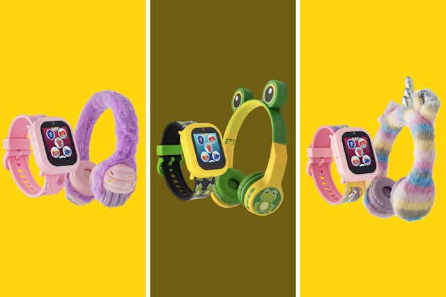 iTech Kids’ Headphones and Smartwatch Bundle, Just $15 at Walmart (Reg. $40) card image