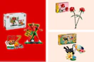 Lego sets in a collage