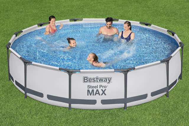 Bestway Steel Pro Max Swimming Pool, Just $98.99 After Kohl's Cash card image