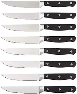 Amazon Basics Steak Knife Set