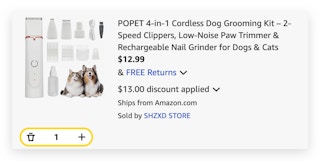 Cordless Dog Grooming Kit