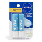 2 Nivea Lip Care 2-Packs