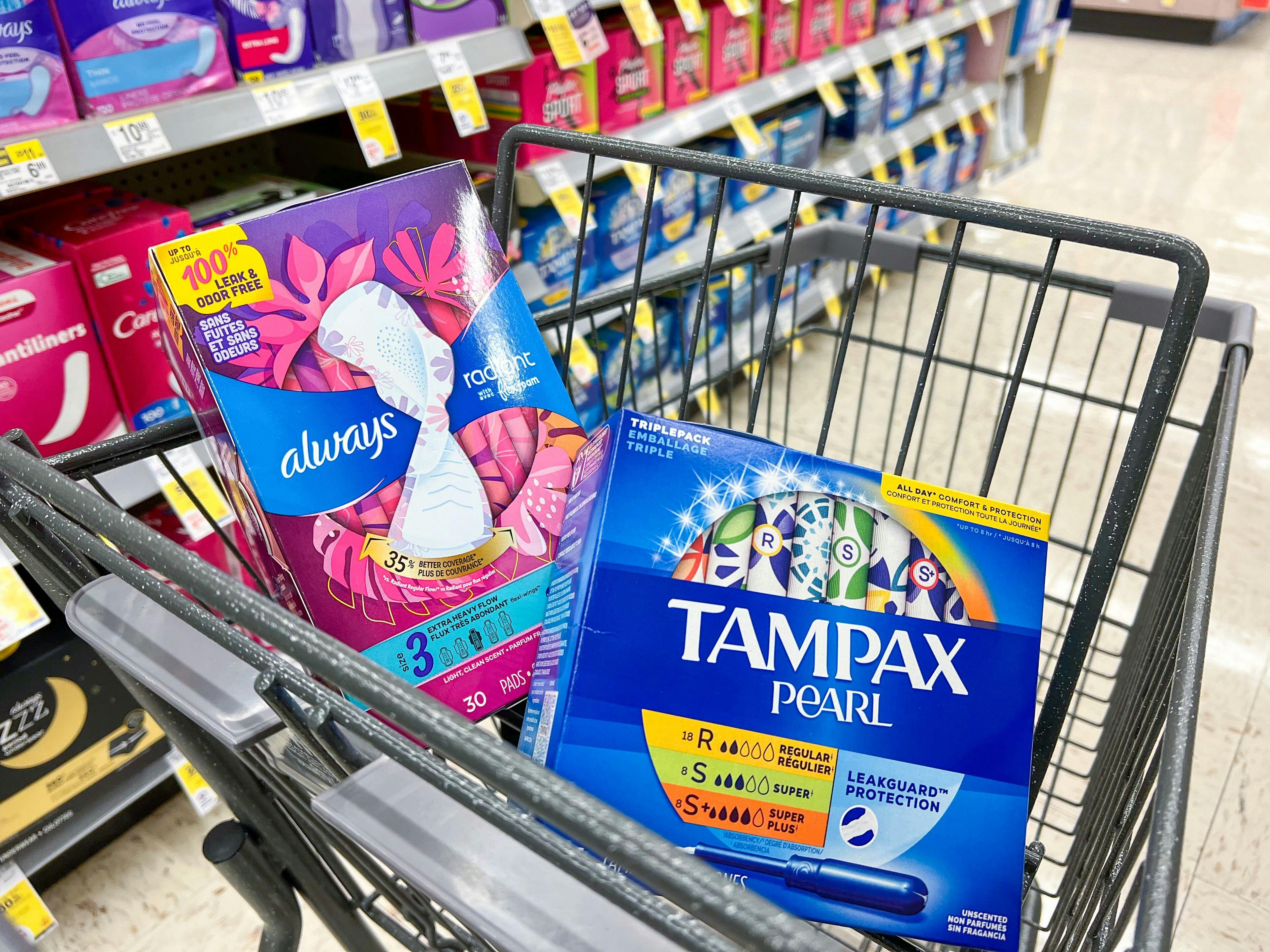 Tampax Pearl Ultra Absorbency with LeakGuard Braid Unscented Tampons, 32 ct  - Fry's Food Stores