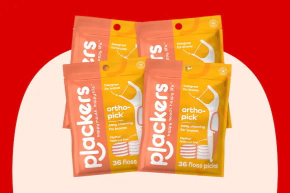 Plackers Orthopick Floss Pick 4-Pack, as Low as $5.89 on Amazon