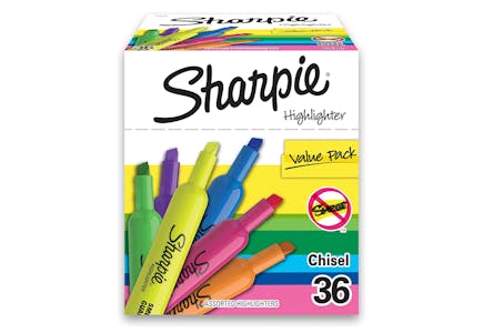 Sharpie Highlighters, 36 Count