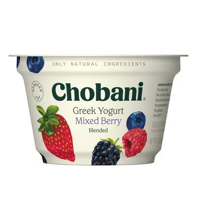 6 Chobani Greek Yogurt Cups